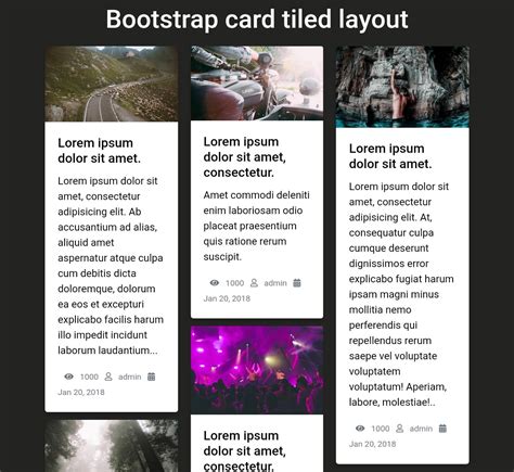 Image result for Bootstrap Card Colors