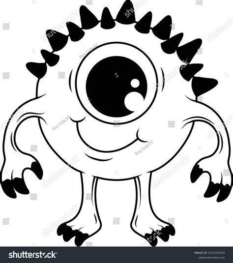 Toradh íomhá ar Alien Drawing Black and White