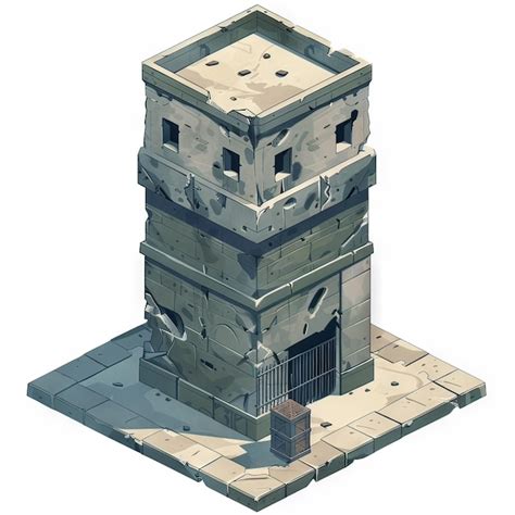 Image result for Exploded Isometric of Tower