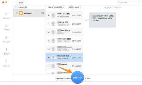 Toradh íomhá ar Recover Deleted Text Messages Android