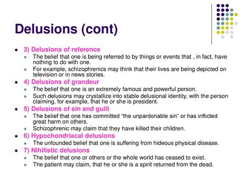 Image result for Delusions of Reference Examples