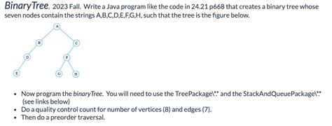 Initializing a Binary Tree Java に対する画像結果