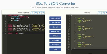 Image result for Convert JSON to Access Database