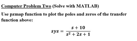 Example Pzmap On MATLAB に対する画像結果