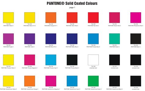 Image result for Pantone Ink Color Chart