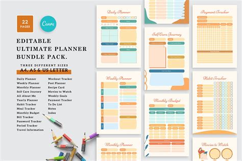Image result for Canva Planner Examples