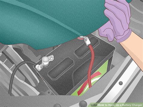 Image result for How to Connect Battery Charger Cables