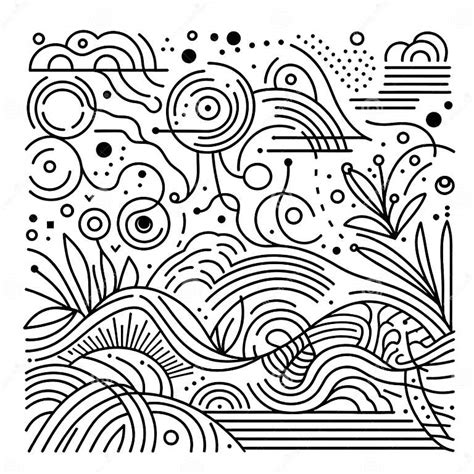 Image result for Colorful Line Art Random