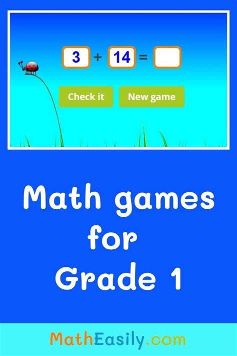 Image result for Math Games for 1st Grade