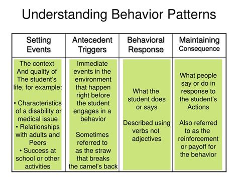 Image result for Examples of Patterns of Behavior