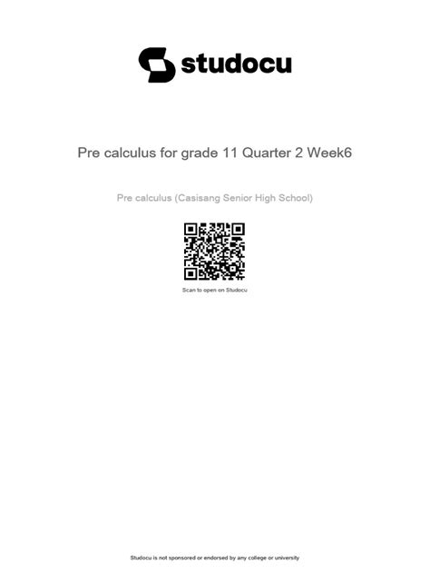 Toradh íomhá ar Pre Calculus Grade 11 Quarter 2 Module 1