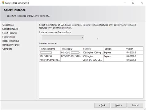 Image result for Delete Instance SQL Server