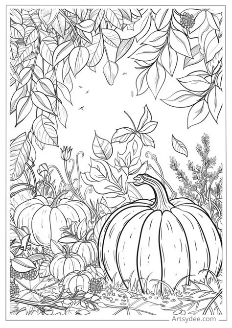 Fall Coloring Pages に対する画像結果