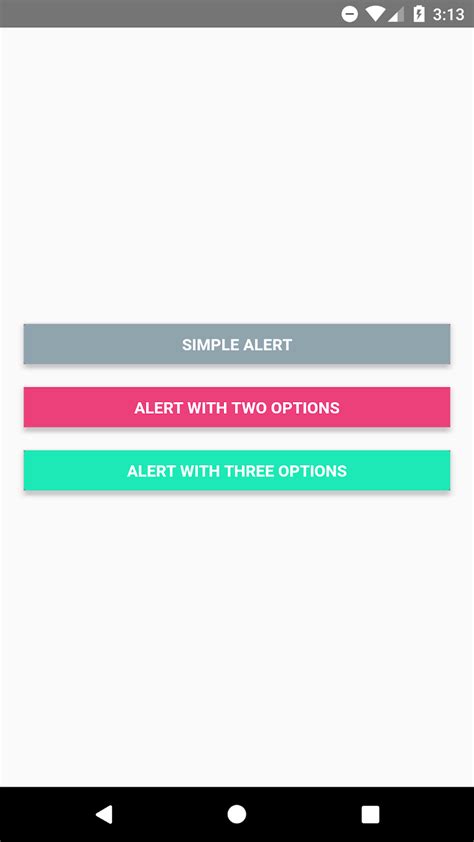 Toradh íomhá ar React Native Alert Color