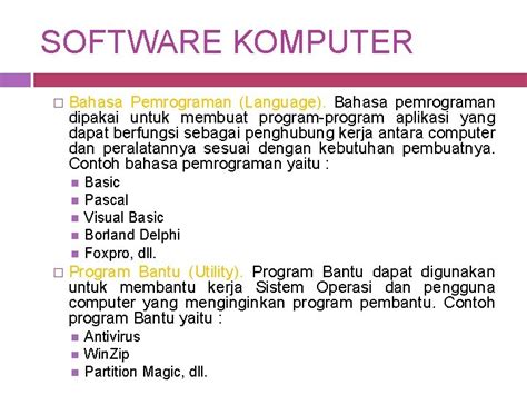 Image result for Contoh Programming Software