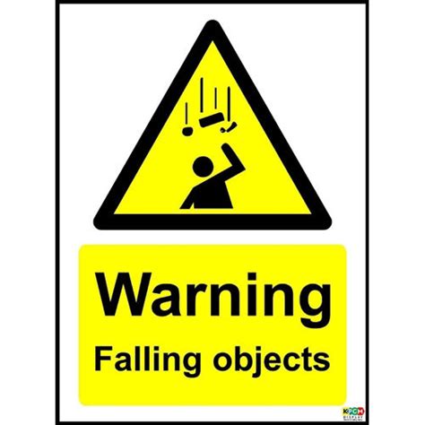 Image result for Falling Object Signage