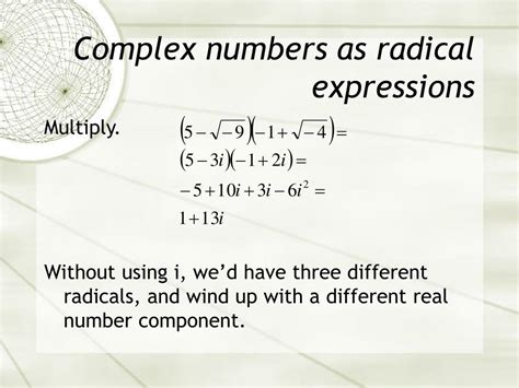 Image result for Simplify Complex Number Radical