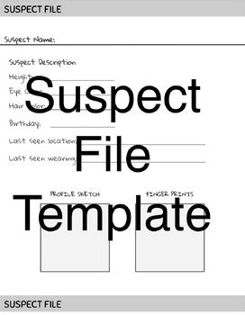 Image result for Suspect Case File