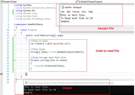 Image result for C Sharp for Each Line of a File