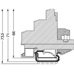 Toradh íomhá ar D50 Sub Connector Module