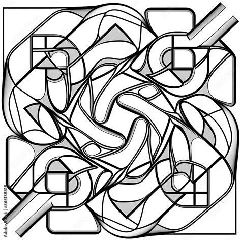 Image result for Abstract Shapes Coloring Pages