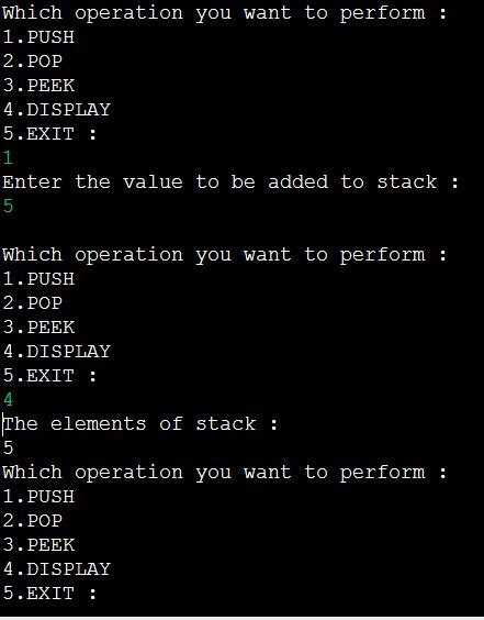 Stack Using Singly Linked List in Data Structure に対する画像結果