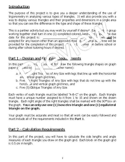 Image result for Trigonometry Graphing Project