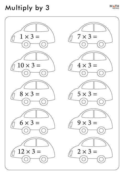 Multiply Worksheet Free に対する画像結果