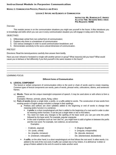 Afbeeldingsresultaten voor An Best Example of Instructional Module PDF