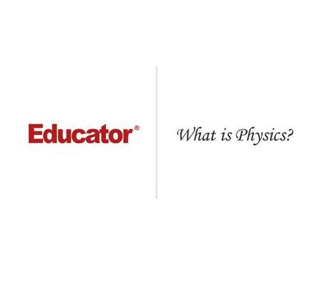 Toradh íomhá ar What Is Physics