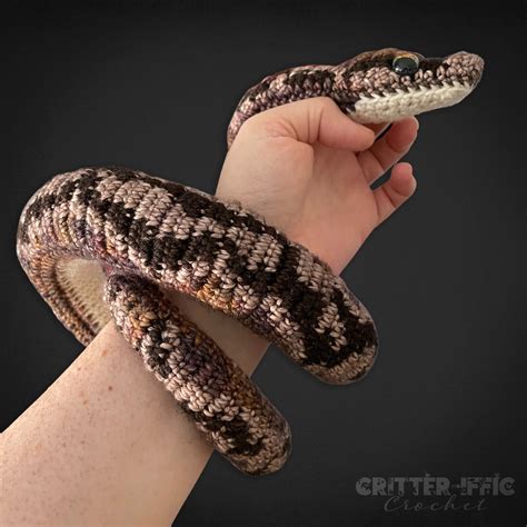 Image result for Ball Python Crochet Pattern