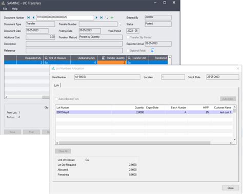 Image result for Item Allocation Module UI