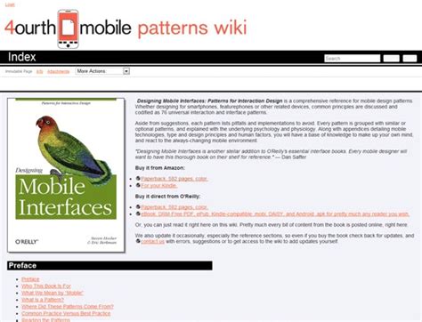 Image result for Mobile Design Patterns Fab