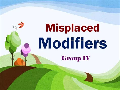 Image result for Misplaced Modifier