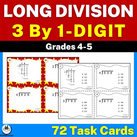 Image result for Long Division Grade 3 Using 1 Digit