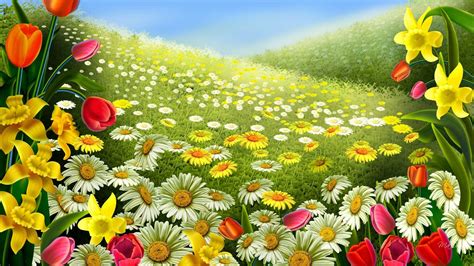 Image result for Spring Desktop Themes