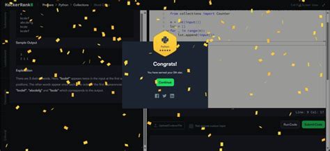 Afbeeldingsresultaten voor Hacker Rank Gold Badge Python Image