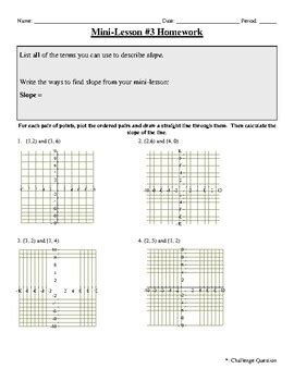 Lesson 2 Homework Practice Slope に対する画像結果