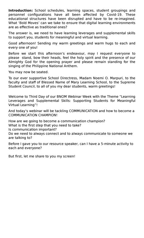 Image result for Introduction Script for Video