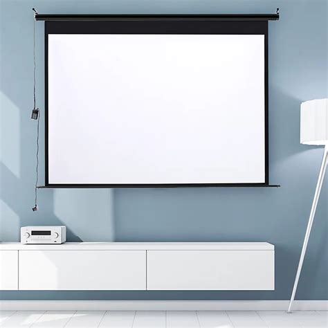 Toradh íomhá ar Remote Control Projector Screen