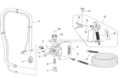 Image result for Ryobi Paint Sprayer Parts Diagram