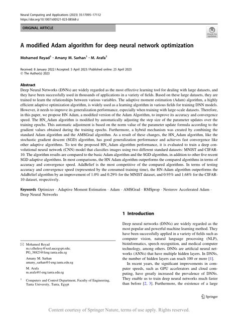 Image result for Adam Algorithm History