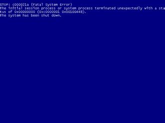 Image result for System Error Screen