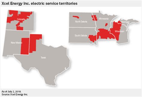 Image result for Xcel Energy Coverage Map