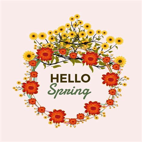 Image result for Hello Spring Drawing