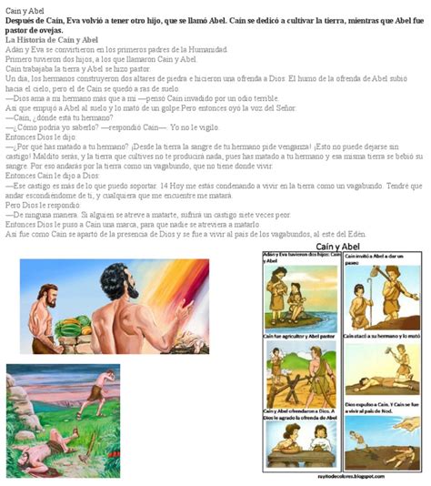 Cain y Abel Historia e Imagenes | PDF