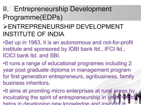 Image result for Entrepreneurship Development Program PPT
