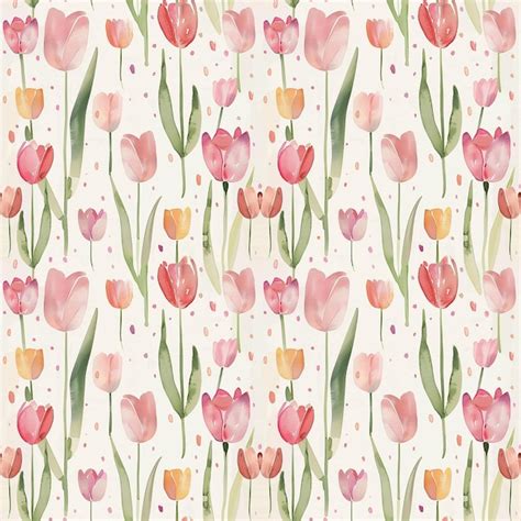 Image result for Spring Tulips Pattern Wallpaper