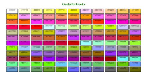 Image result for Web Safe Color Names