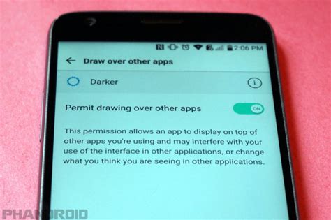 Image result for Setting Overlay Android